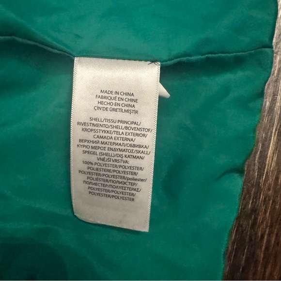 Polo Ralph Lauren Kid’s double breasted green button quilted barn coat jacket L - Picture 7 of 8